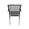 Holland Bar Stool Co Outdoor 470 Willow 18-in. Chair, Black Wrinkle Finish OD470-18 - alternate 7